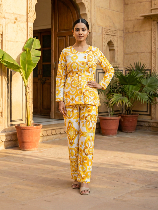 Shakun Yellow Digital Cordset